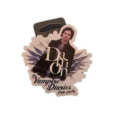   The Vampire Diaries  TV Show Sticker DAMON "LOVE SUCKS"