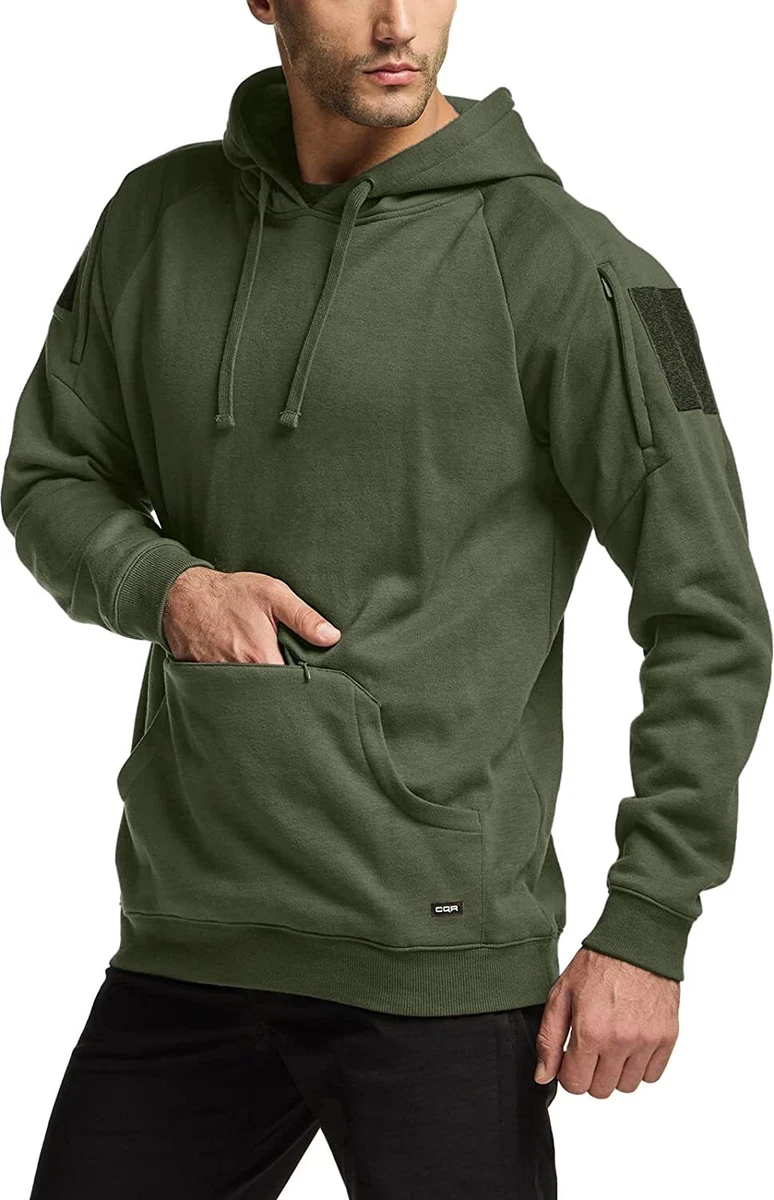 CQR Men s Winter Fleece Pullover Hoodies Thermal Long Sleeve