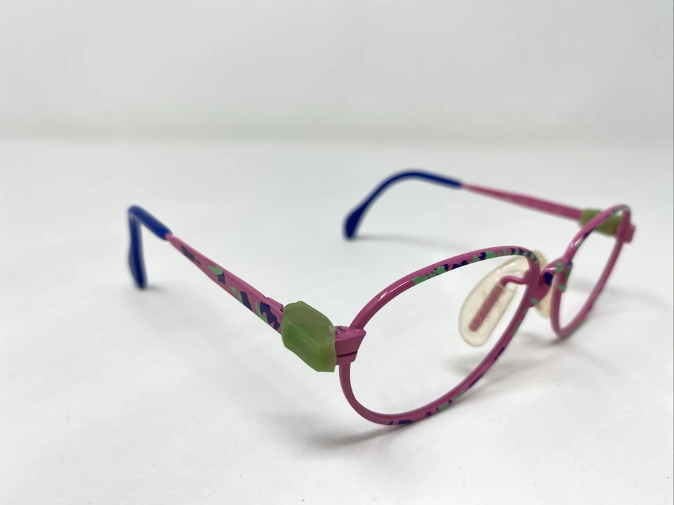 Zeiss Germany 6900 8100 44-12-110 Pink Multi Full Rim Eyeglasses Frame IW12 - Image 3 of 4
