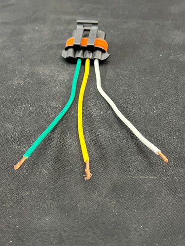 ALTERNATOR PIGTAIL HARNESS PLUG CONNECTOR FOR NEW HOLLAND SKID STEER LOADER L185 - Picture 3 of 8