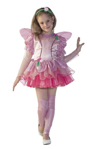 FATA dei FIORI costume CARNEVALE FATA ELYNOR tg. 3/4 anni CARNAVAL QUEEN |  eBay