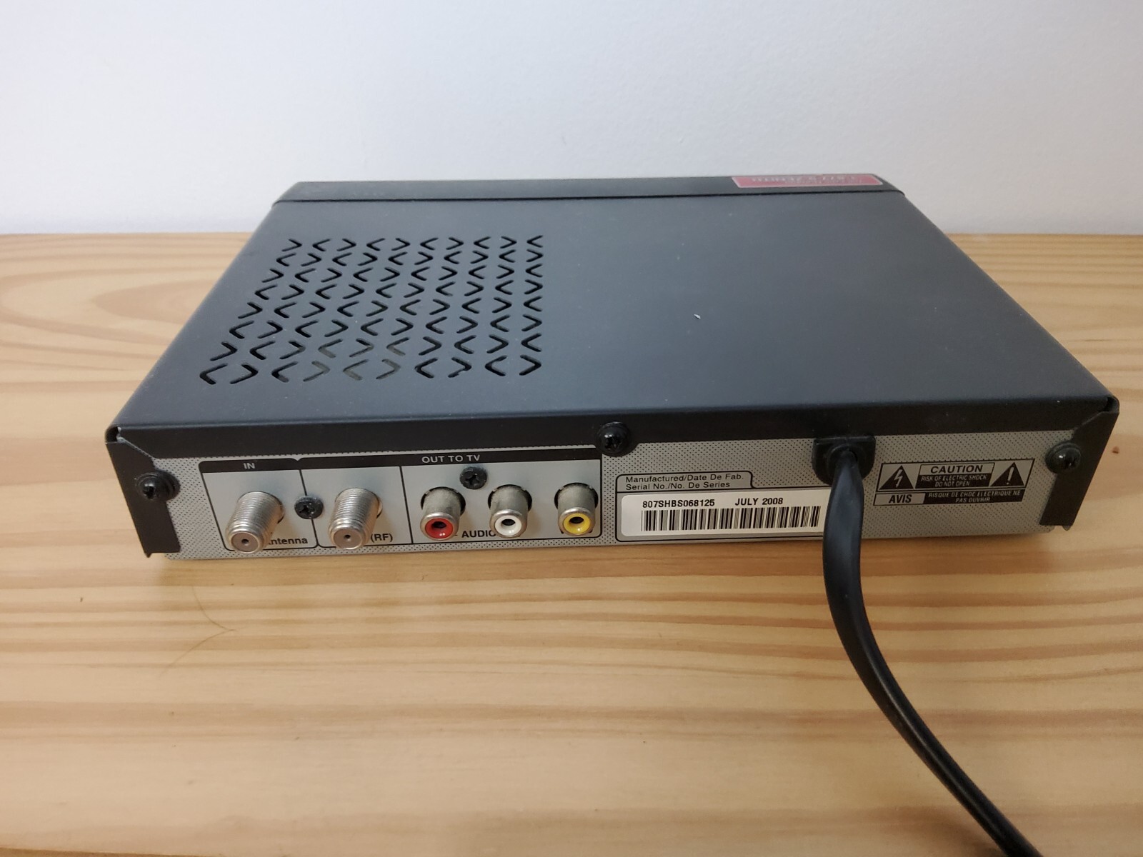 Zenith Digital TV Tuner Converter Box DTT901 eBay