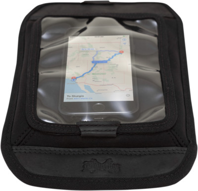 Burly Brand Voyager Tank Pad / Map Pocket Black