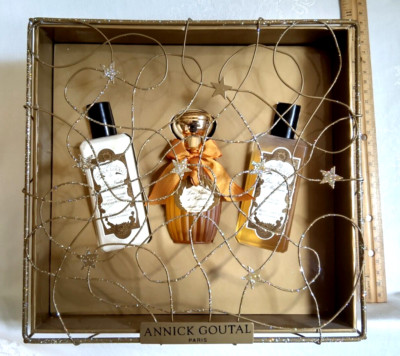 Annick Goutal Nuits D'Hadrien 3-piece gift set PARIS France EDT lotions bodywash