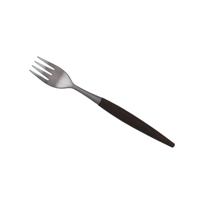 BUTLER Besteck - SHEBA Muster DUNKLES HOLZ - 4 Zinken Gabel / Gabeln - 7 1/2''