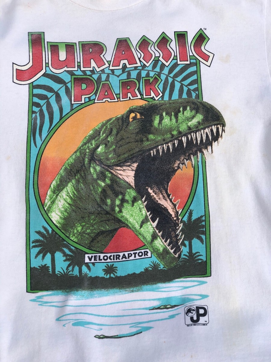 Vintage 1993 Jurassic Park Velociraptor T shirt size large Vintage 1993 Jurassic Park Velociraptor T shirt size large