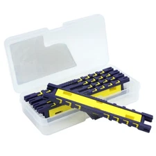 5pcs/Box Fishing Cord Winding Boards Fishing Line Winders Line Hooks Storage