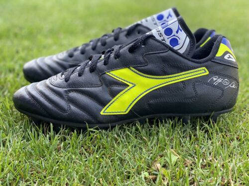 DIADORA Assist Football Boots Vintage Roberto Baggio 1994 Size 10.5 UK - Picture 1 of 8