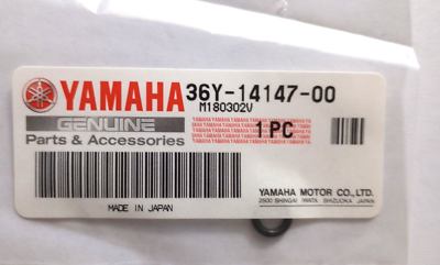 Yamaha XVS650, YZF750, R1, FJ1200 O-Ring NOS 36Y-14147-00 (L-5793
