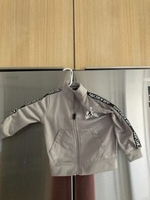 Nike Michael Jordan Jumpman gray grey warm up jacket toddler 18 months mos