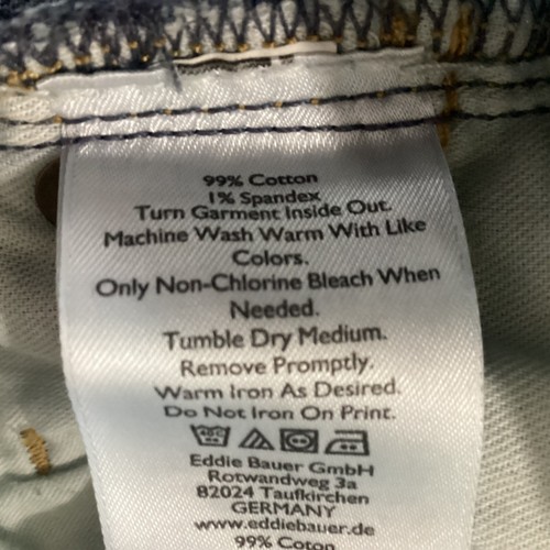 eddie bauer boyfriend mid rise jean short Size p0 - Picture 7 of 9