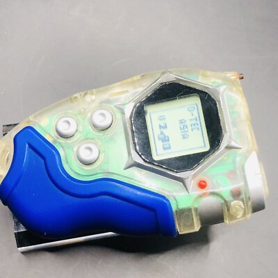 RARE Digimon Digivice D-Tector V2 2002 Ver.2 Version 2 Transparent