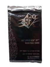*HH* Bustina Pack Cards Upper Deck Spx SP X Basketball Basket NBA 1997 Card