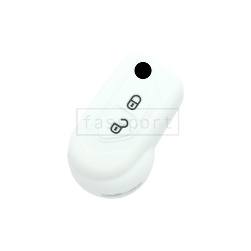 Funda protectora de silicona apta para CITROEN DS3 C3 abatible llavero remoto 2009-17 2 botones - Imagen 27 de 57