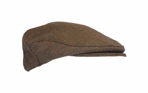 Walker and Hawkes Derby Tweed Flat Cap Shooting Hunting Country Teflon Hat - Picture 10 of 27