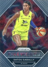 2021 Panini WNBA Prizm SATOU SABALLY #7 FIREWORKS INSERT WINGS