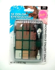 L. A. Colors Eye Shadow 10033 Traditional Nude 12 Colors NEW