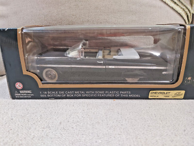 Chevrolet Impala Black 1959 1/18 Scale Car Collection Timeless Classics Black