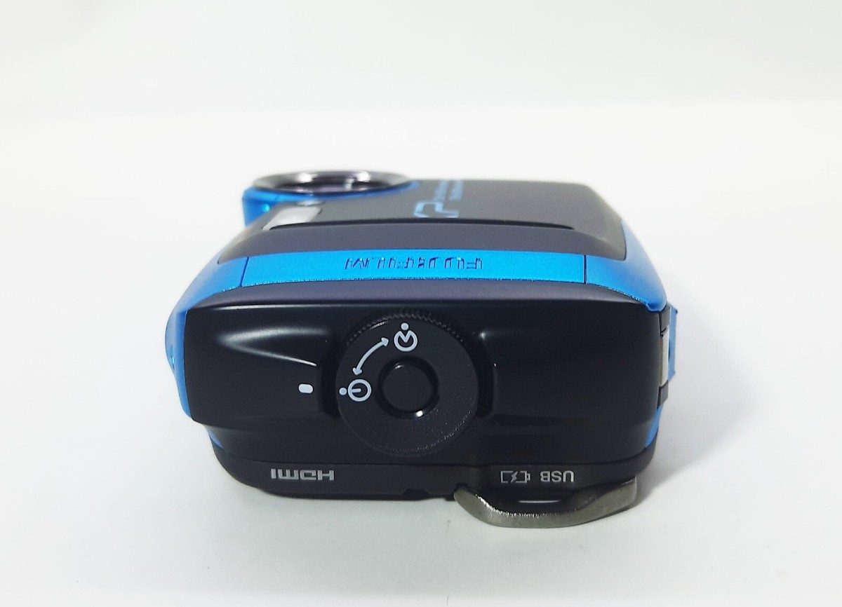 未使用品 FUJIFILM FinePix XP120 FX-XP120BL Amazon | FUJIFILM デジタルカメラ XP120 ブルー 防水 FX