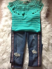 Set Jeans And Matching Top Size 12 Kidpik Girls