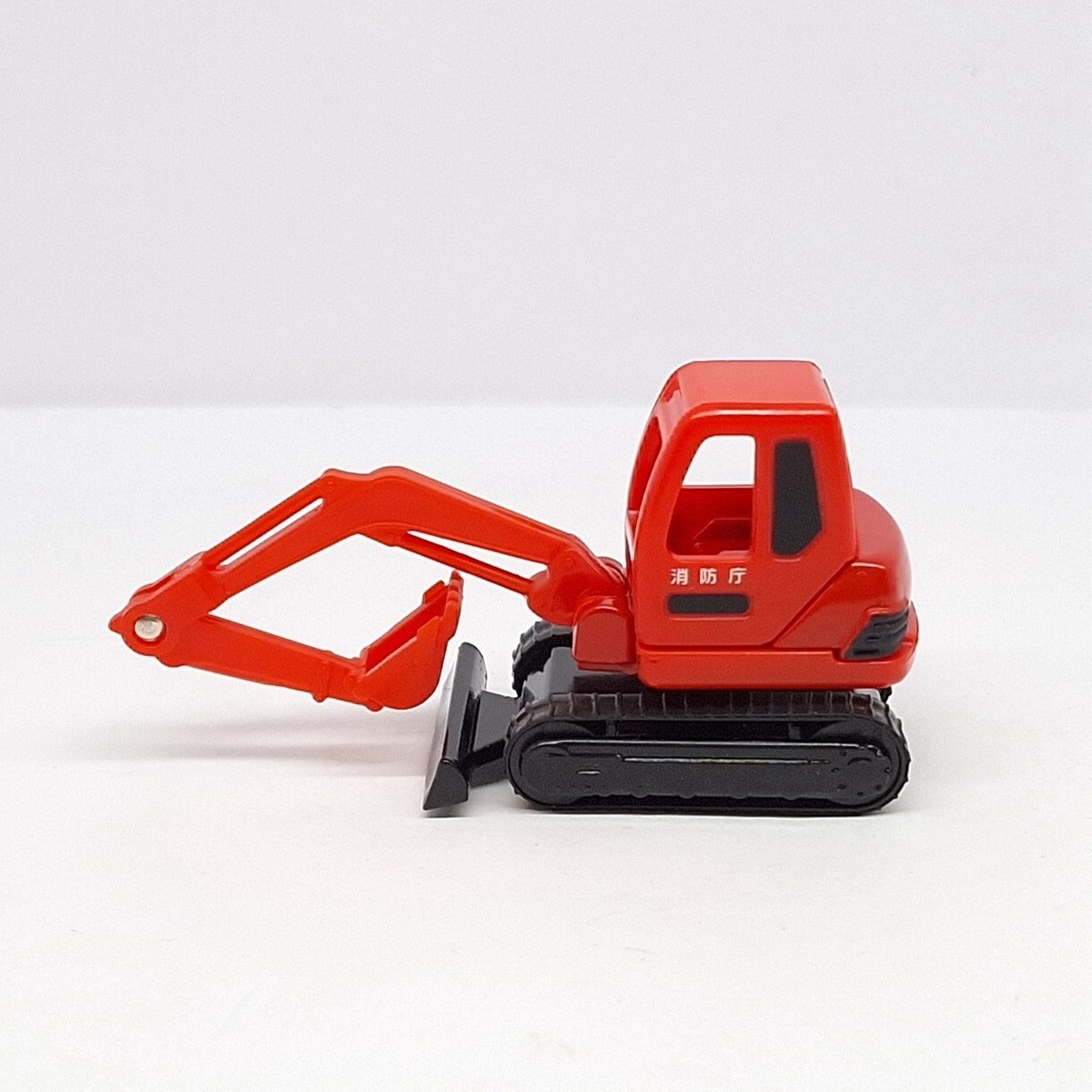 TOMICA Komatsu Mini Power Shovel PC45 Fire Department 1/76 TOMY