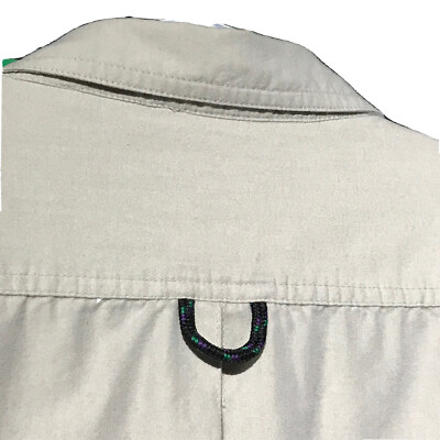 Chemise ExOfficio Baja Lite Homme - Taille L - Beige - Randonnée Pêche Tactique