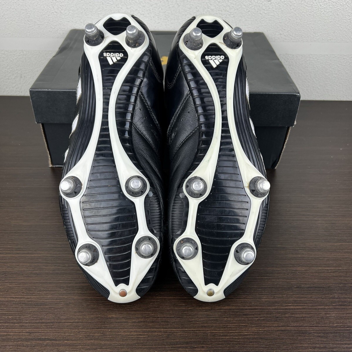 Rare 2009 Adidas Adi Nova Black Soccer Football Cleats G04447