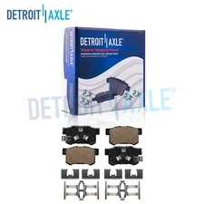 Rear Ceramic Brake Pads & Hardware for 2010 2011 - 2013 2014 RDX CR-V Crosstour