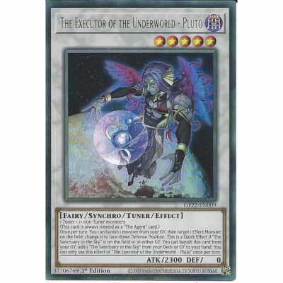 Der Vollstrecker der Unterwelt - Pluto GFP2-DE009 1. Auflage Ultra Rare: YuGiOh Karte