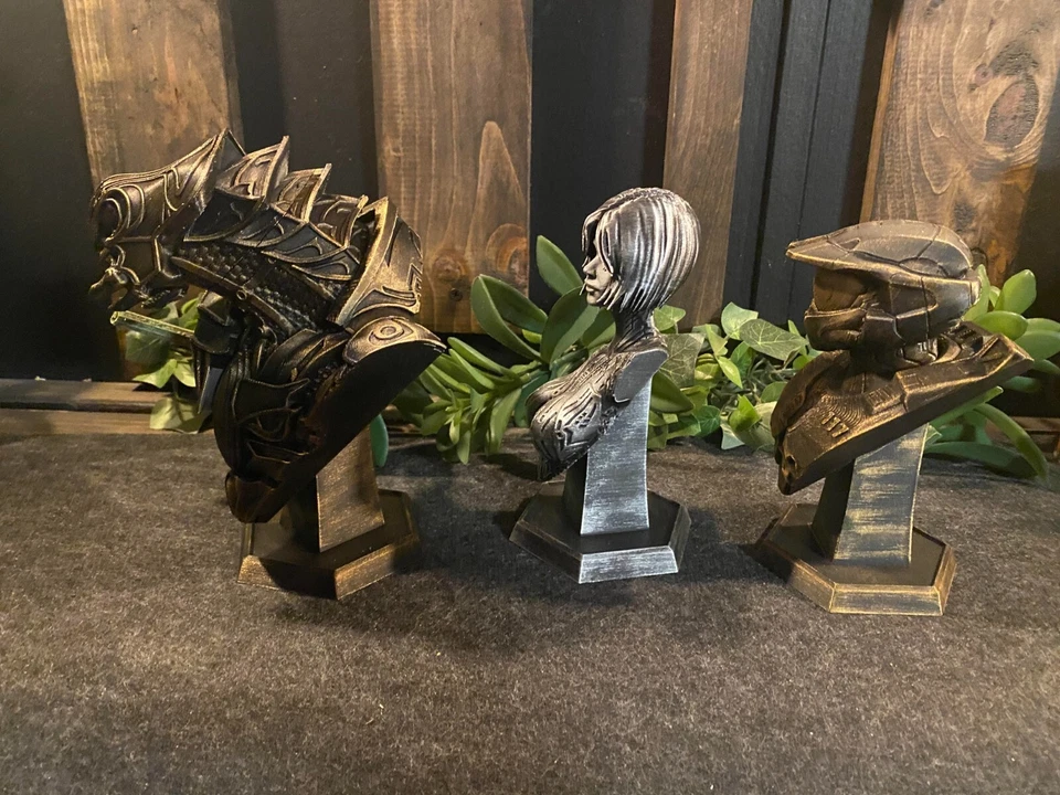 Juego de colección de estatua de halo Foto 2 de 4