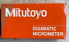 Mitutoyo 293-348-30 Digimatic Micrometer, IP65, 0-1"Standard New Free Shipping