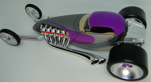 Race Car12Racer24Racing Chopped Custom Hot Rod Built Metal Body Model1 18 - Picture 3 of 8