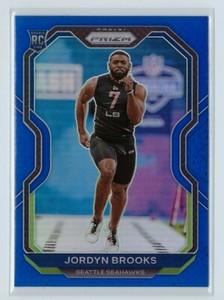 2020 Panini Prizm Football Blue Prizm Jordyn Brooks #388