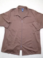 Venezia Jeans Clothing Co Women's Jacket 22/24 Brown Lightweight 3/4 sleeves