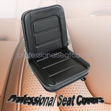 Universal Forklift Seat Lawn Mower Tractor Seat Adjustable Back Mower Excavator