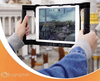 iOgrapher Handheld Tablet Holder for Apple iPad, Black, Mountable Accessory