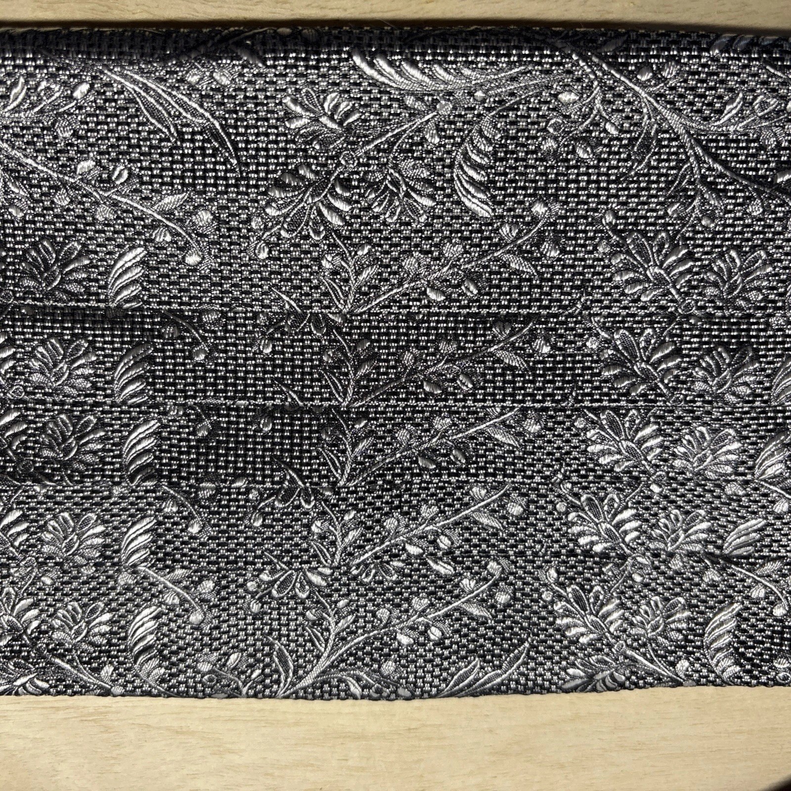 Robert Talbott Protocol Formal Silk Silver Black … - image 2