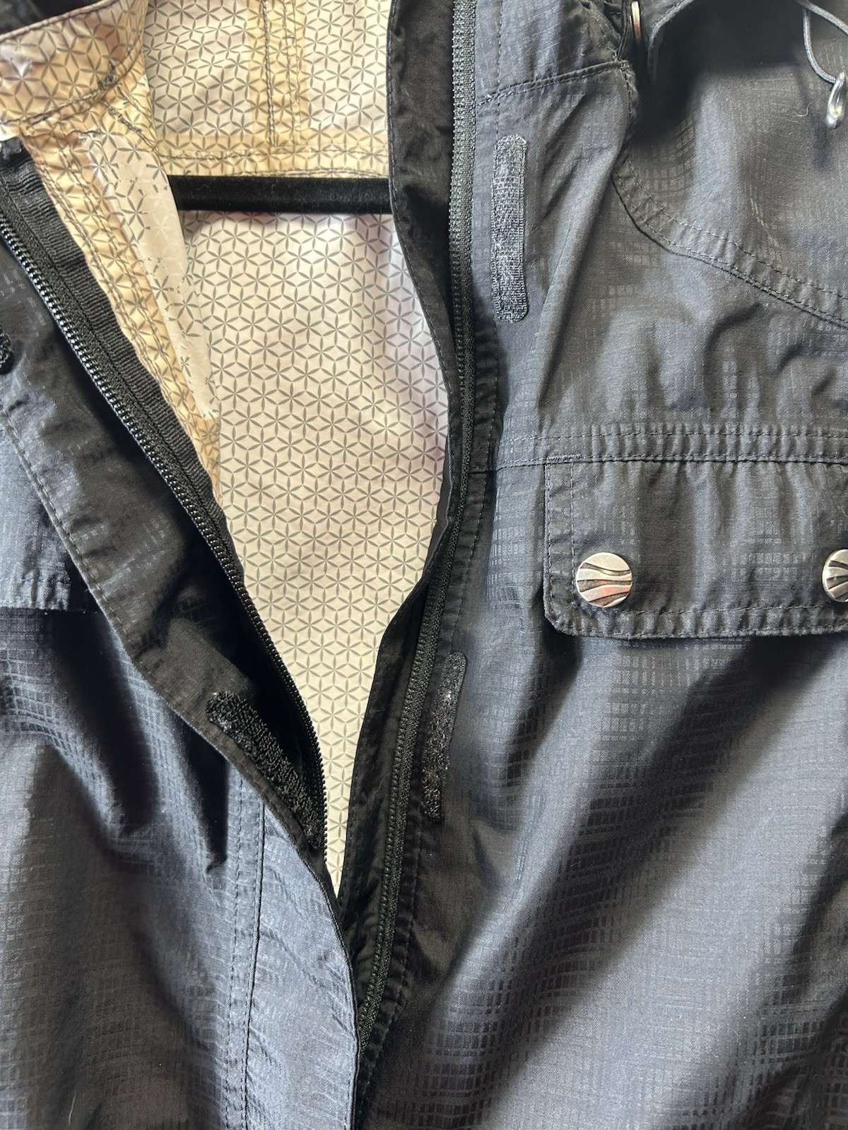 Wind River Long Rain Jacket Hyper-Dri Ripstop Wat… - image 9