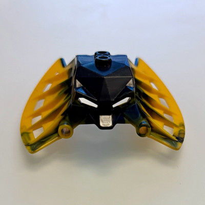 LEGO Bionicle Kanohi Garai Maske  57532pb01 in der Farbe Hellorange Schwarz