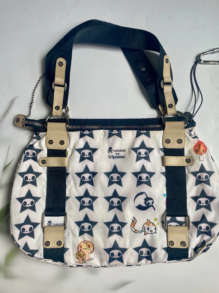 Tokidoki x LeSportsac Eco Mondo Zucca Hobo Bag  Eco Friendly Recycle  - Image 2 of 4