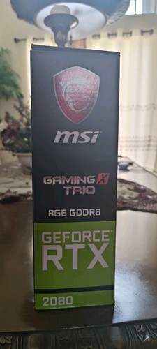 Pour pièces carte graphique MSI GeForce RTX 2080 Gaming x Trio 8 Go GDDR6 CIB - Photo 12/13