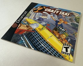 SEGA Crazy Taxi (Dreamcast) Complete, TESTED, WORKS