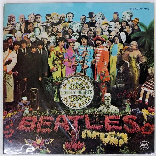 BEATLES SGT. PEPPER'S LONELY HEARTS CLUB BAND APPLE AP8163 Japan VINYL LP
