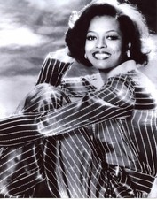 Diana Ross B&W 4x6 Picture Celebrity Print