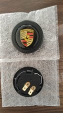 Porsche Horn Button 58mm For Momo Omp Sparco Nrg Sabelt Steering Wheels