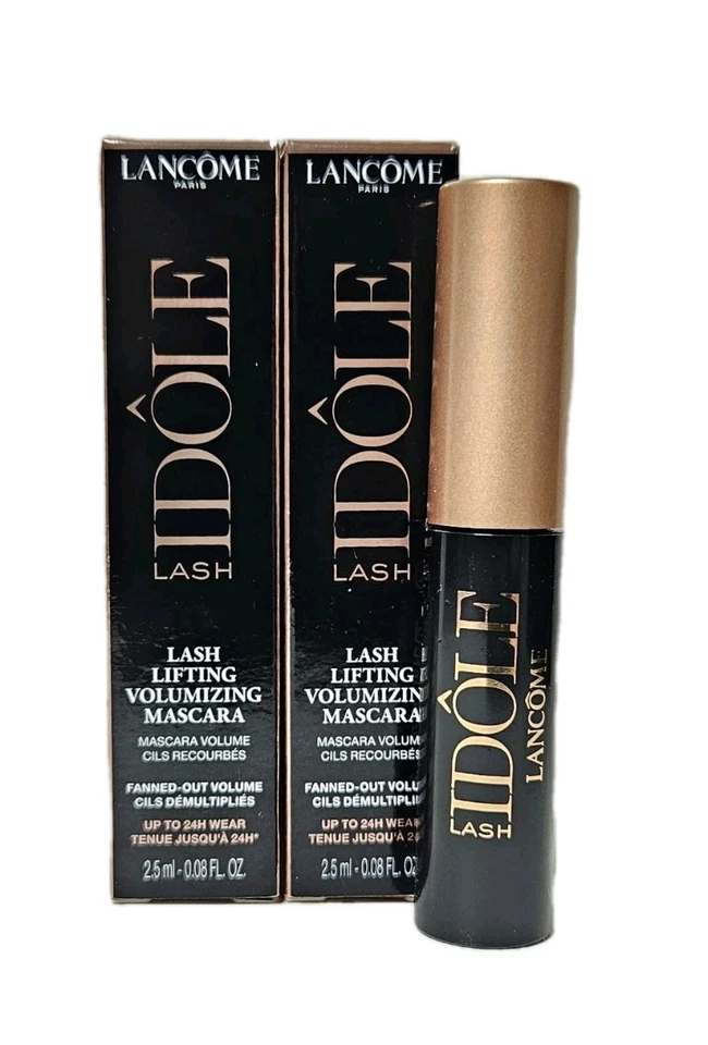 LANCÔME Lancome Idole Lash Lifting Volumizing Mascara Glossy Black 5 ml - 2x 2,5 ml Mini