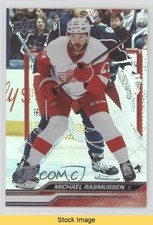 2023-24 Upper Deck Series 2 Silver Foil Michael Rasmussen #315 READ 5ya