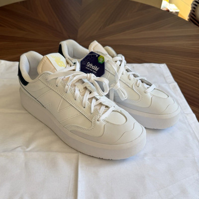 New Balance CT302 CT302SLE Men s White/Green Low Top Lace-Up Cushioned Sneaker