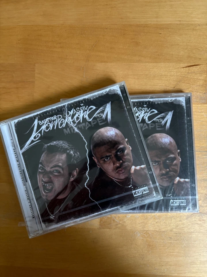Mc Basstard & Massiv - Horrorkore Mixtape Teil 1 2006 HKE 002 *NEU**OVP* 2 Stück