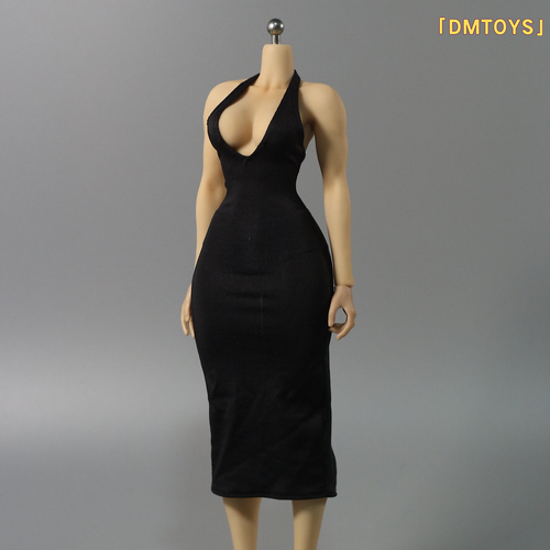 DMTOYS DF089 1/6 Mujer Sexy Correa Vestido de Noche Ropa Modelo Para Figura de 12"" - Imagen 2 de 6